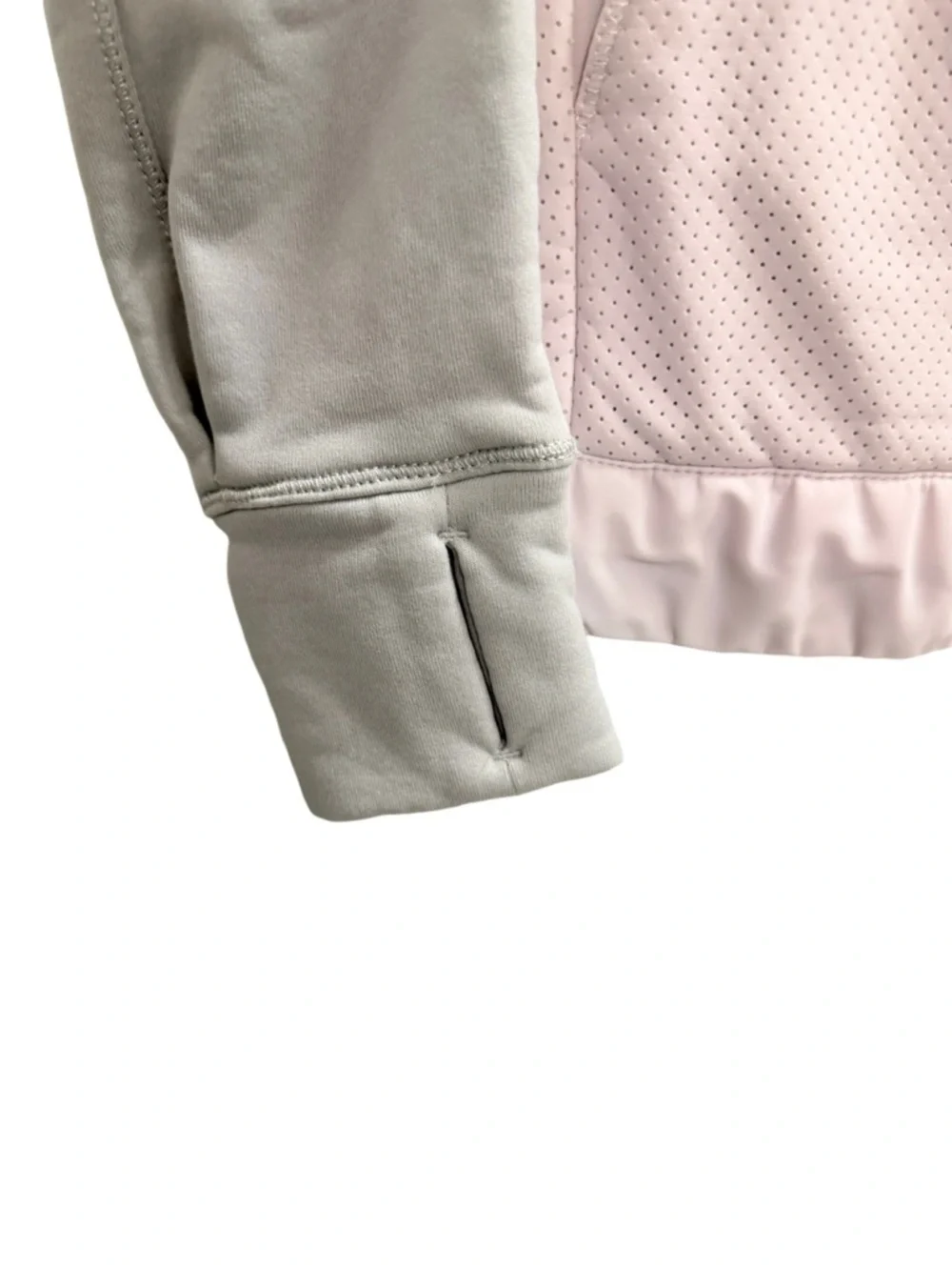 lululemon athletica Let’s Get Visible Pullover Pink Gray Reflective Size 4